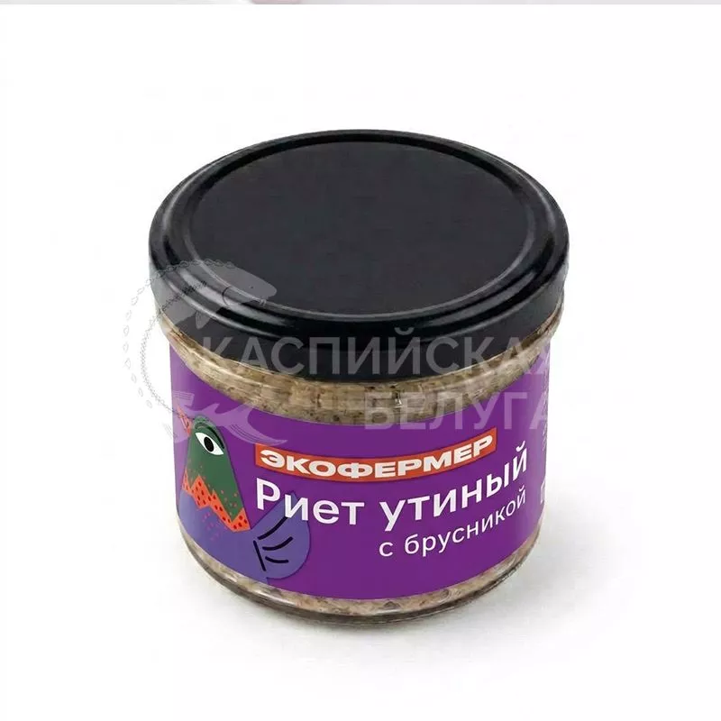 Риет утиный с брусникой "Экофермер" 100 гр
