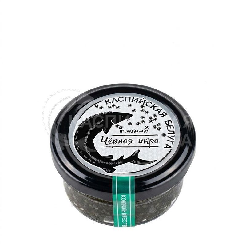 Чёрная икра Каспийской белуги "Black Edition" 50 гр