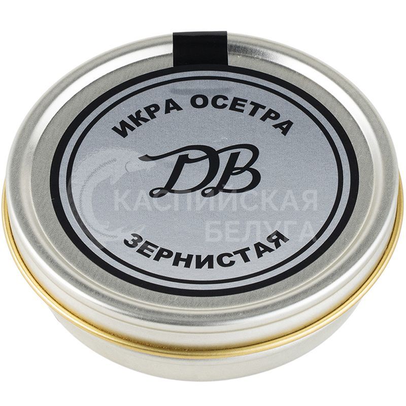 Чёрная икра осетра "Дары Волги"  250 гр