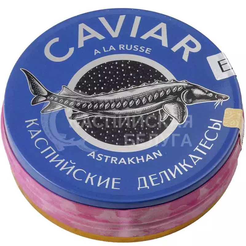 Чёрная икра осетровых рыб "Каспийские деликатесы" Эксклюзив 500 гр