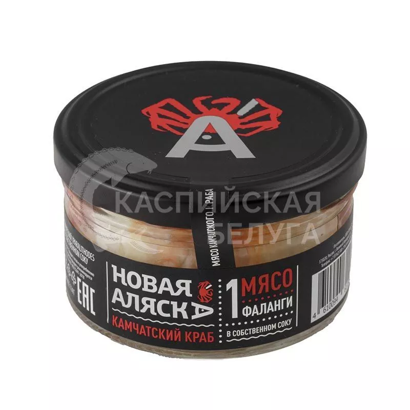 Мясо камчатского краба "Новая Аляска" Первая фаланга 190 гр