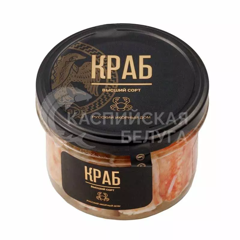 Мясо камчатского краба "Русский икорный дом" Первая фаланга ст/б 250 гр